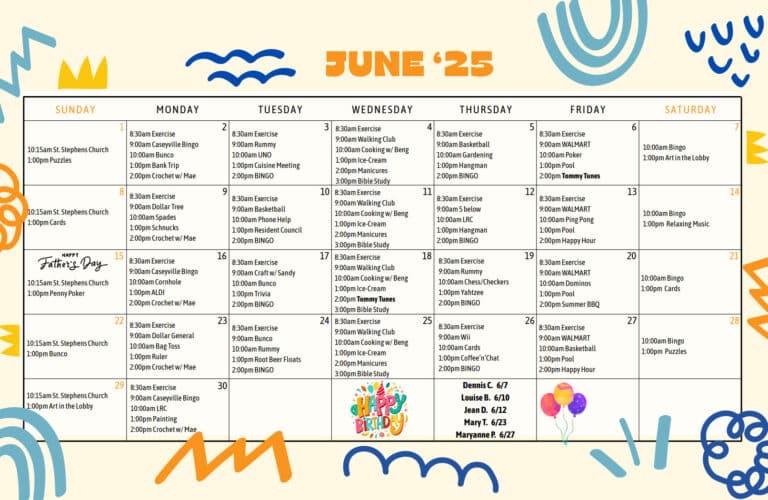 June 2025 Calendar