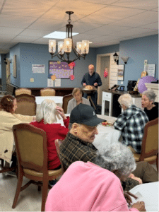 Handpan Music Brings Peace to Memory Care Residents