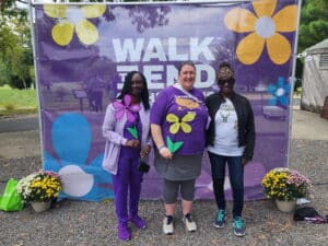 Team Knollwood steps out together for the Walk to End Alzheimer’s!